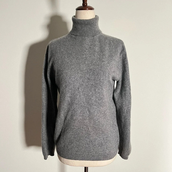 Alexa Grace 100% cashmere turtleneck sweater size XS - Picture 6 of 10